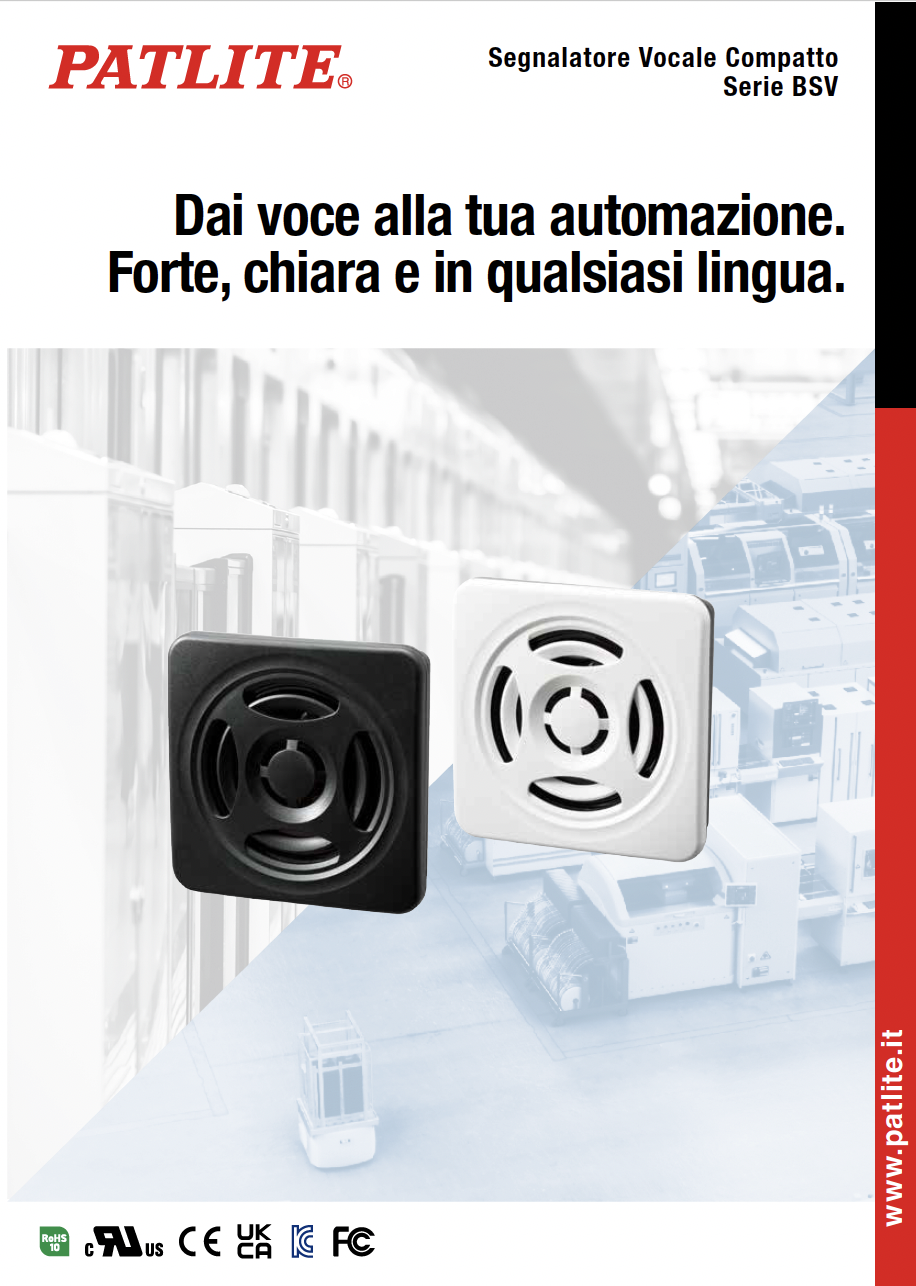 Segnalatore Vocale Compatto<br>Serie BSV